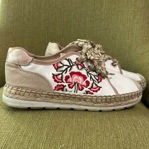 Aldo floral espadrille sneaker- size 8